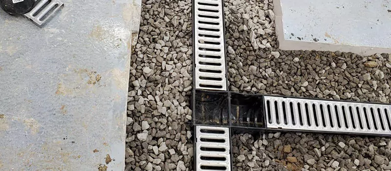 Storm Water Trench Drain Repair in Oshawa, ON